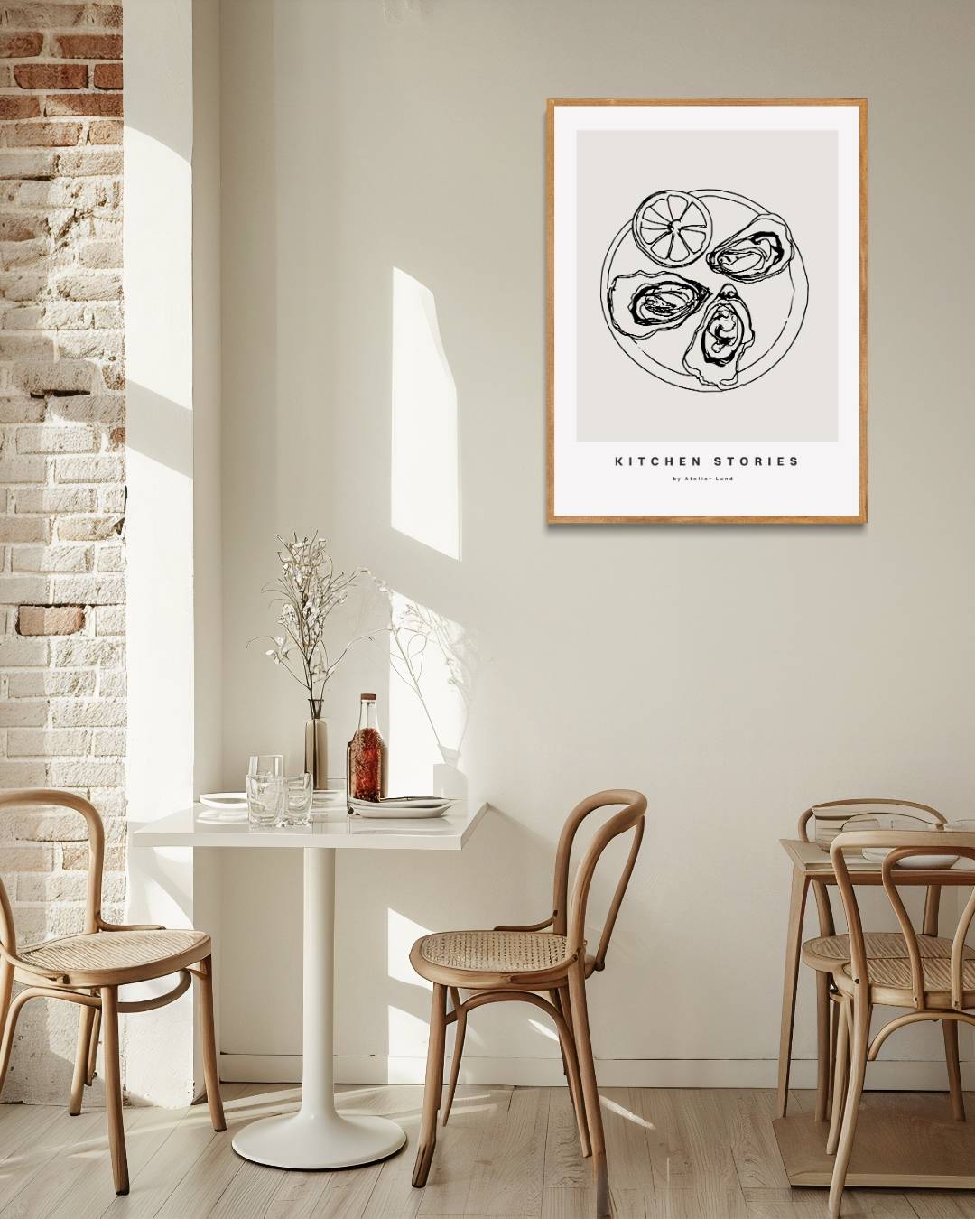 Kreeft Kitchen Stories Poster (kopie) (kopie) – staande poster voor modern interieur