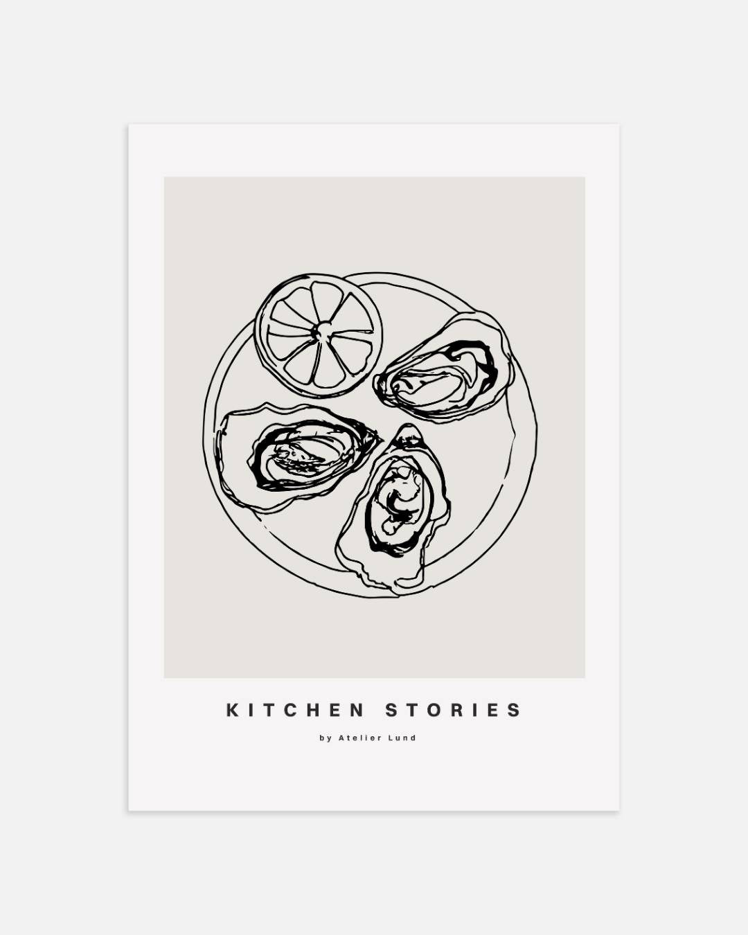 Kreeft Kitchen Stories Poster (kopie) (kopie) – portret wanddecoratie van WallArtistic