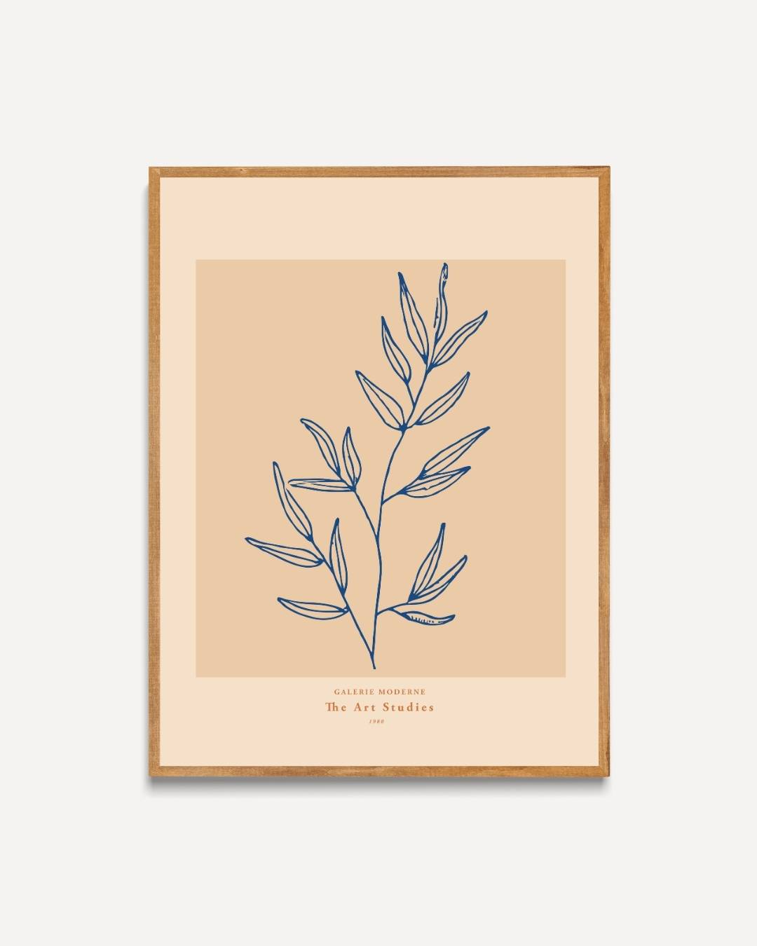 Minimalistische tak Poster – portret poster als wanddecoratie