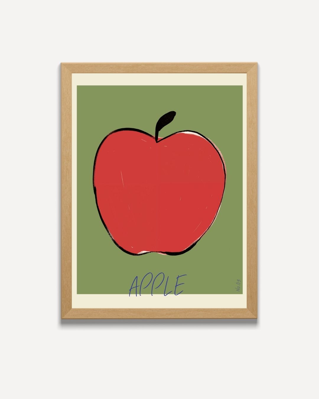 Apple Poster – portret poster als wanddecoratie