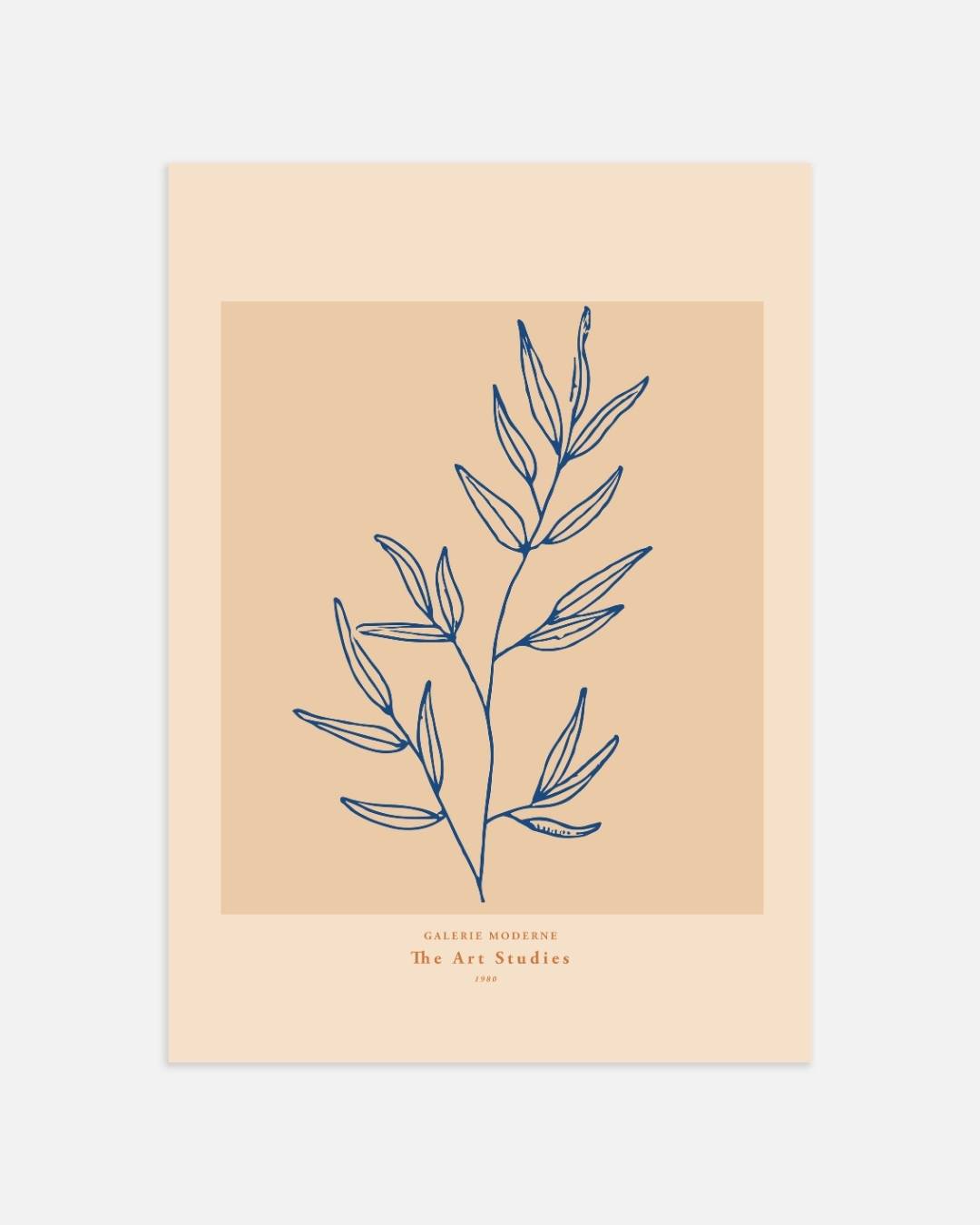 Minimalistische tak Poster – portret wanddecoratie van WallArtistic