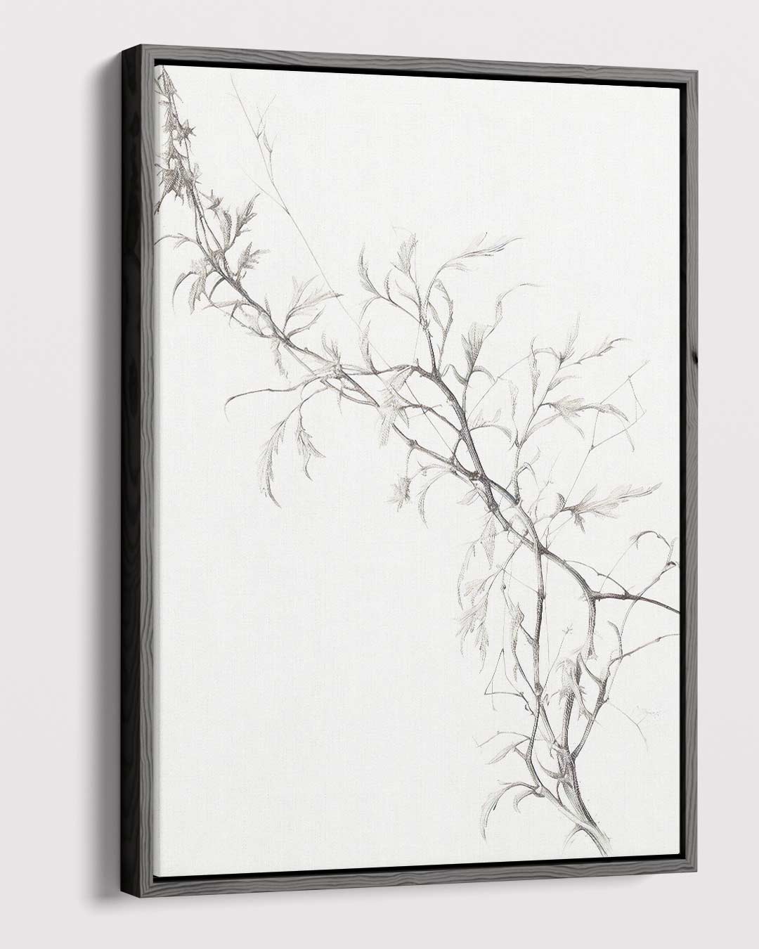Elegante Takschets – canvas wanddecoratie in portret formaat