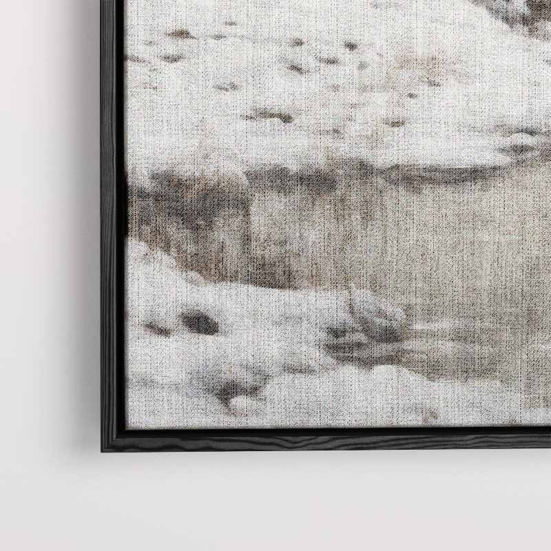 Winterse Rustieke Landschap – staand kunstwerk voor modern interieur