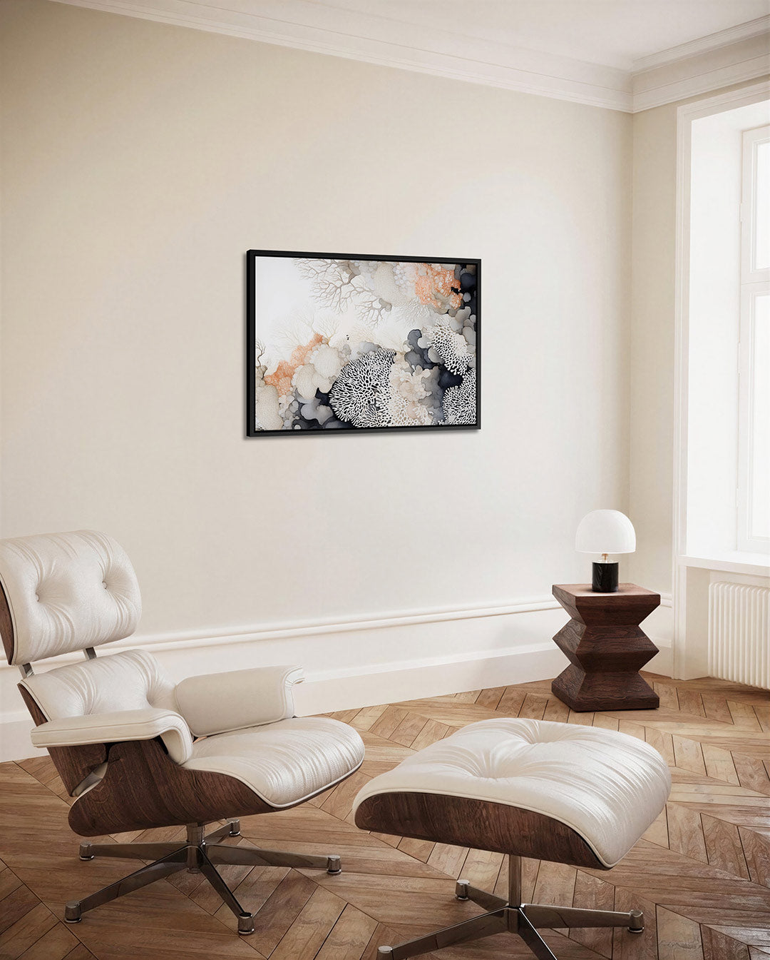 Organische vormen compositie – Organische – alternatieve weergave van het kunstwerk