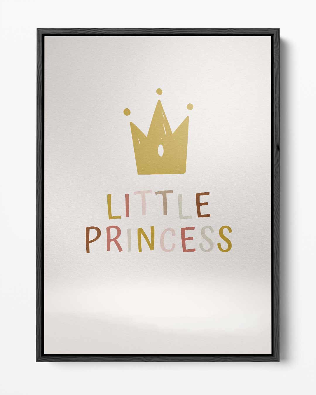 Little Princess Kinderkamer Poster – portret kunstwerk als wanddecoratie