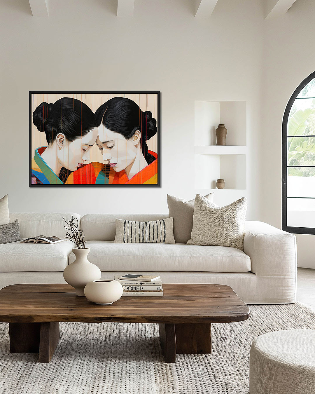 Intieme portretten – wanddecoratie in interieur