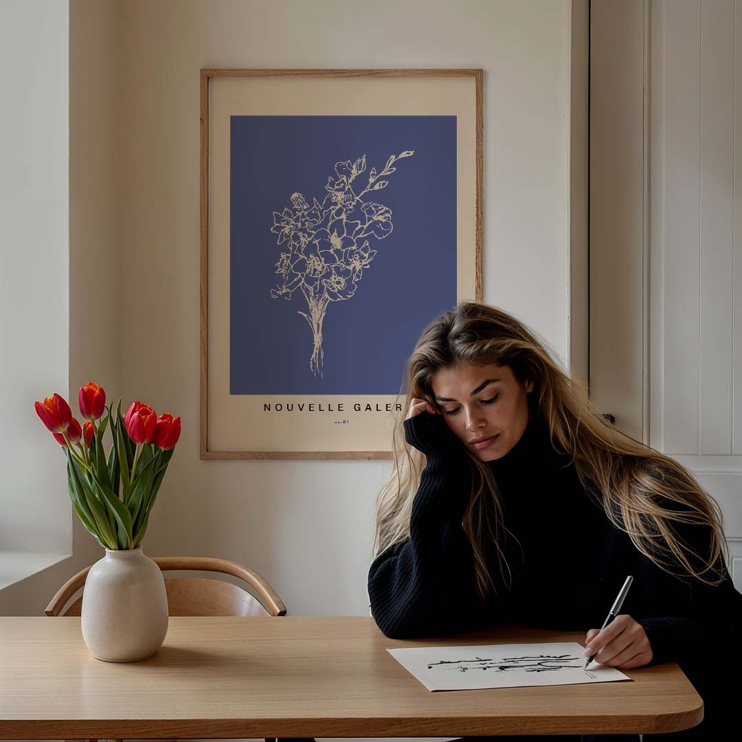Bloemenpracht – bloemen poster in staand formaat