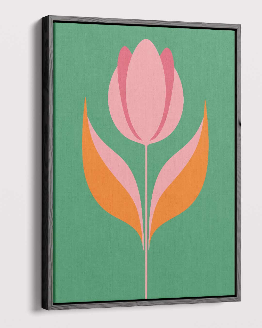 Moderne Bloei – dibond kunstwerk als wanddecoratie