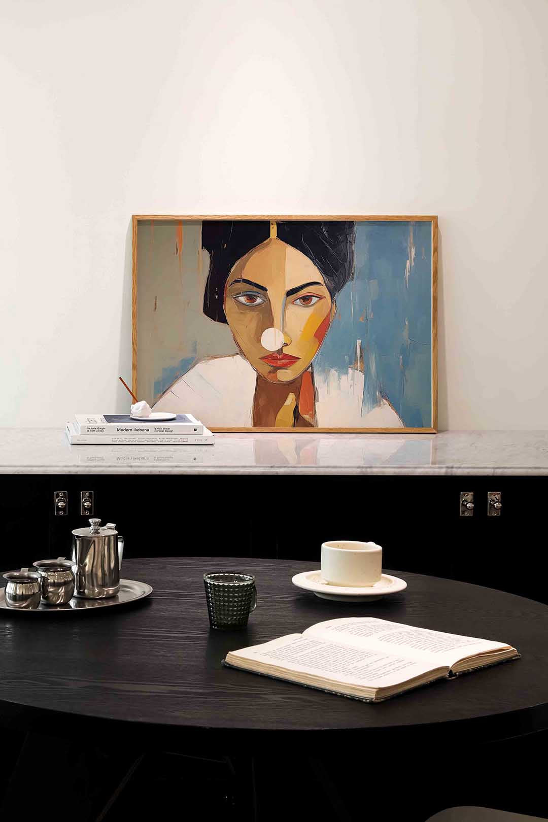 Vrouwelijk portret – portret poster in liggend formaat