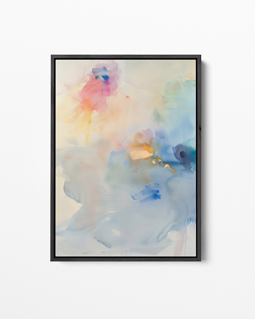 Kleurrijke vegen – staand wanddecoratie kunstwerk