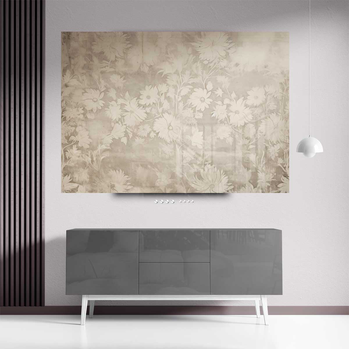 Vintage Bloemen Weelde – staand kunstwerk voor modern interieur
