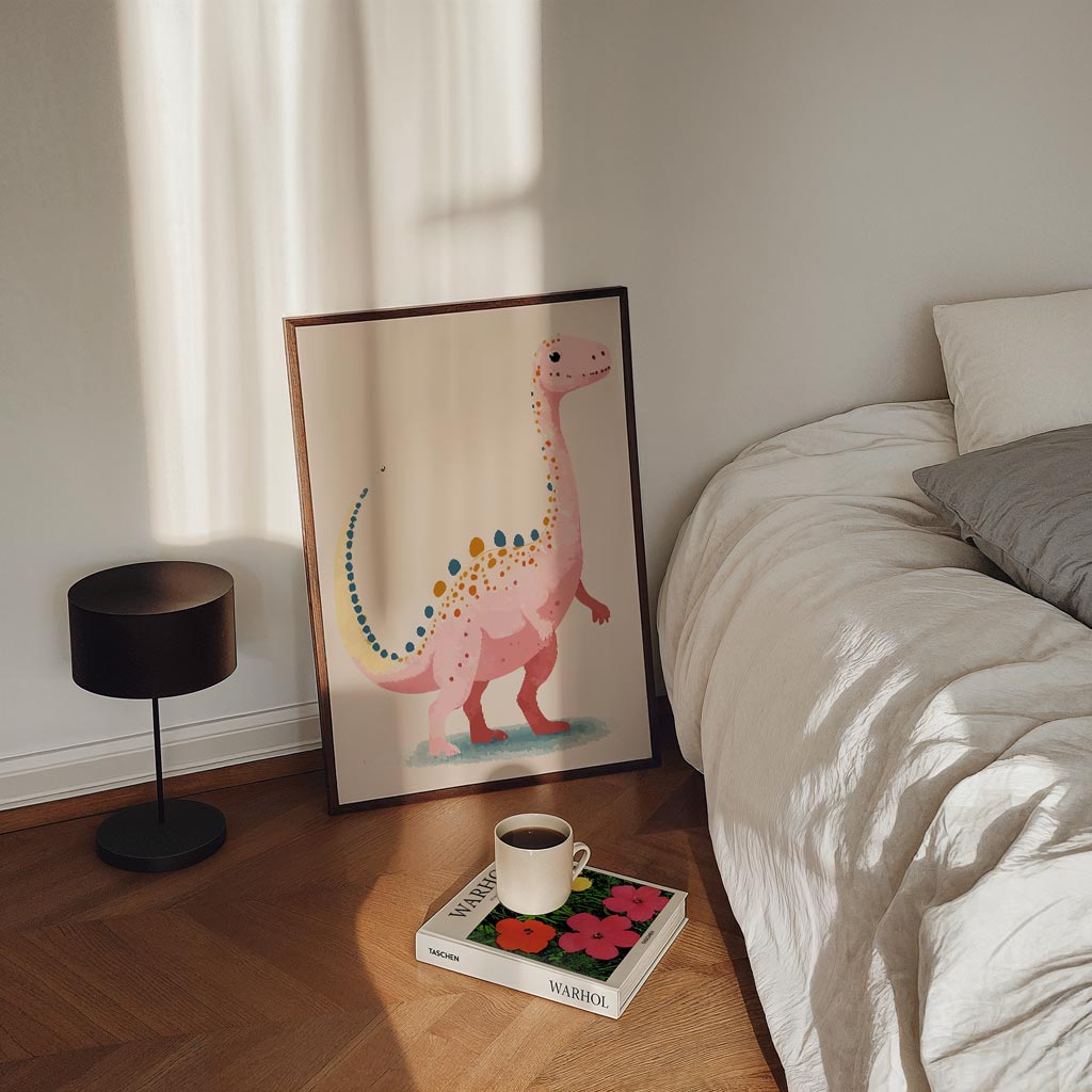 Dino Droomwereld – staande kinderkamer wanddecoratie van WallArtistic