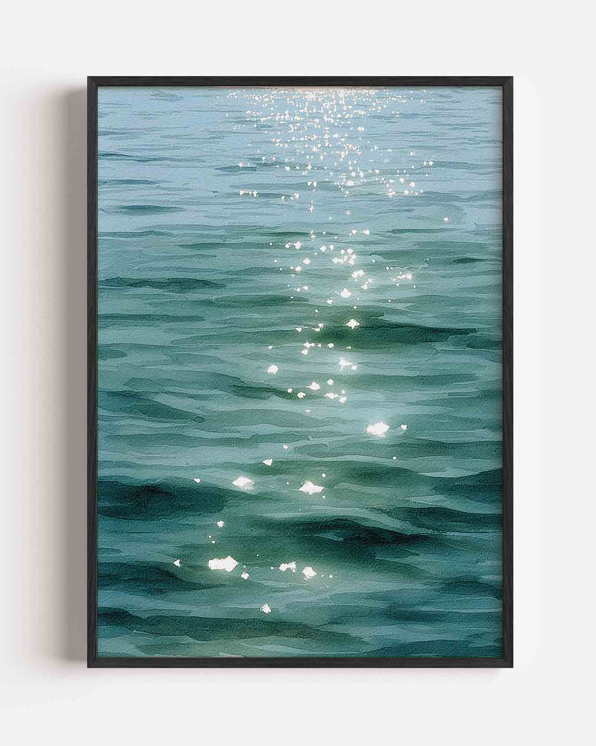Reflecties op water – natuur portret poster als wanddecoratie