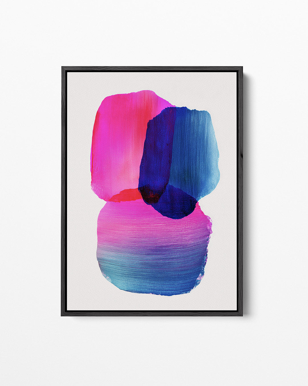 Kleurrijke vormen – staand wanddecoratie kunstwerk