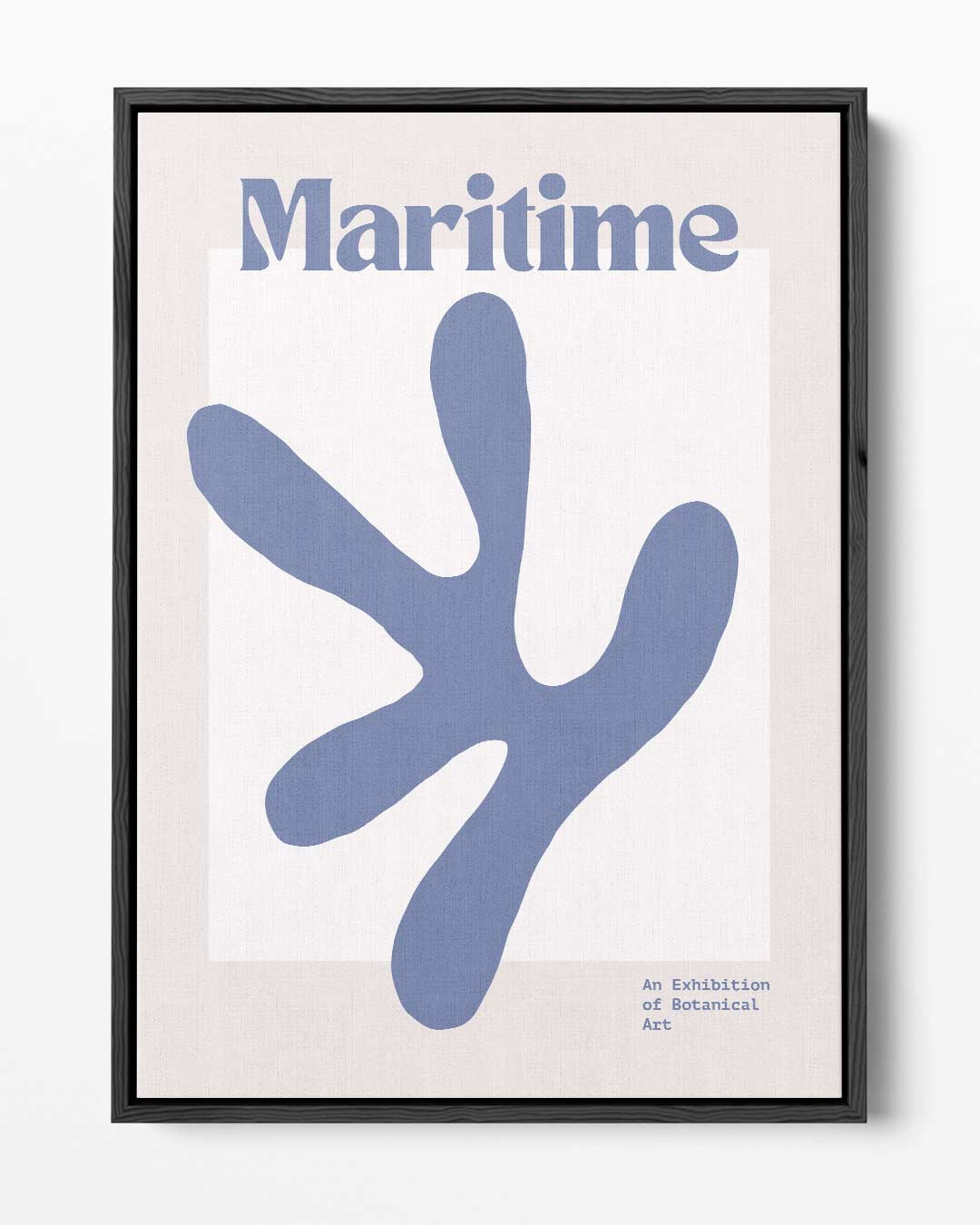 Maritieme Abstractie – portret kunstwerk als wanddecoratie