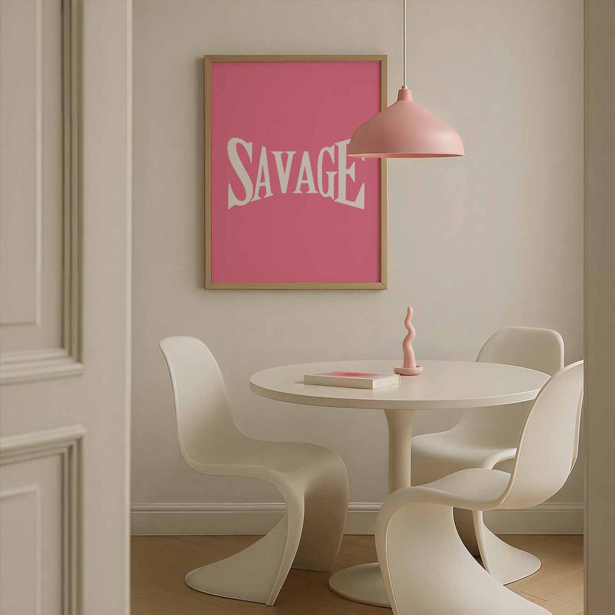 Savage Vibes – Streetart wandkunst als portret poster