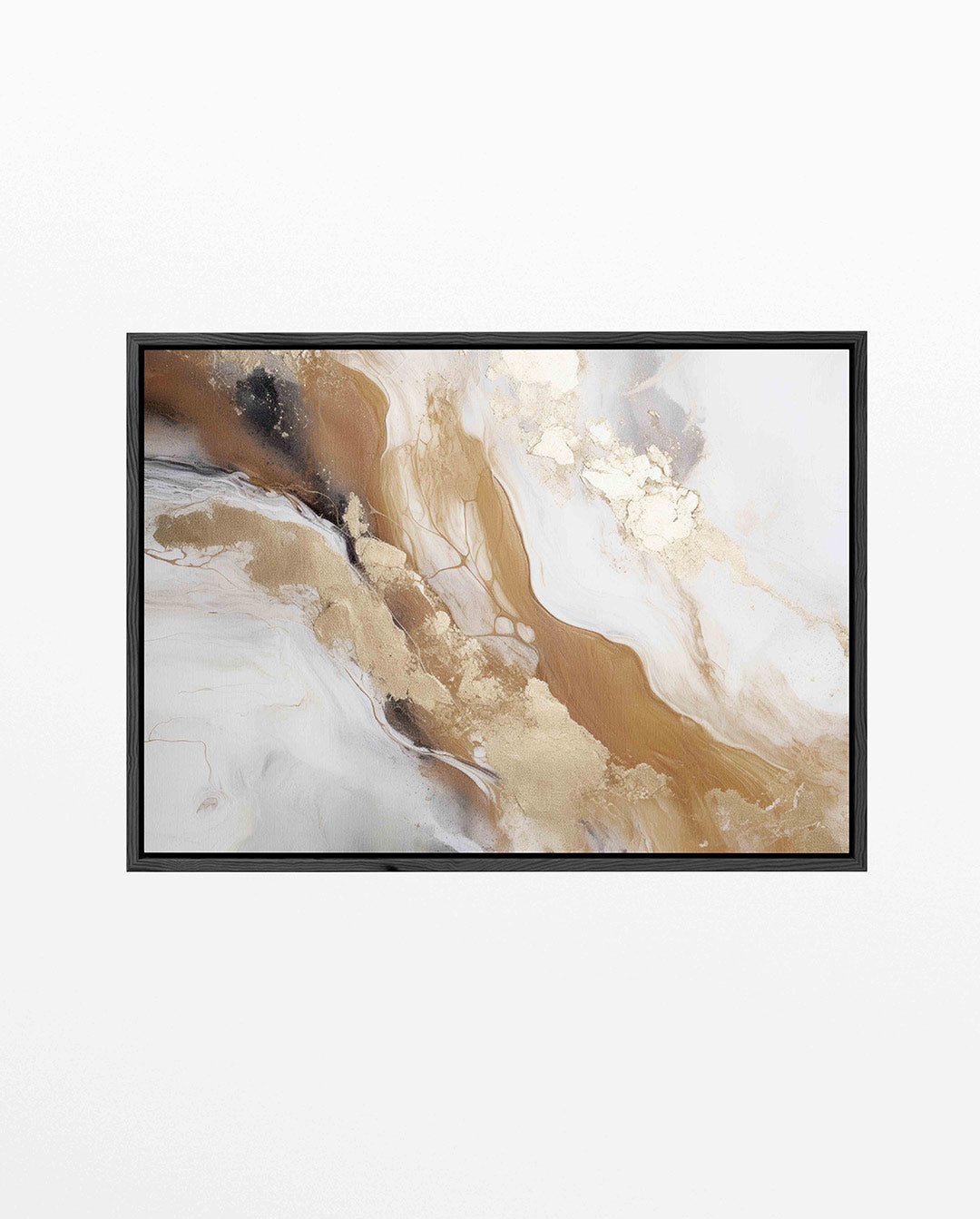 Organische vormen – liggend abstract kunstwerk