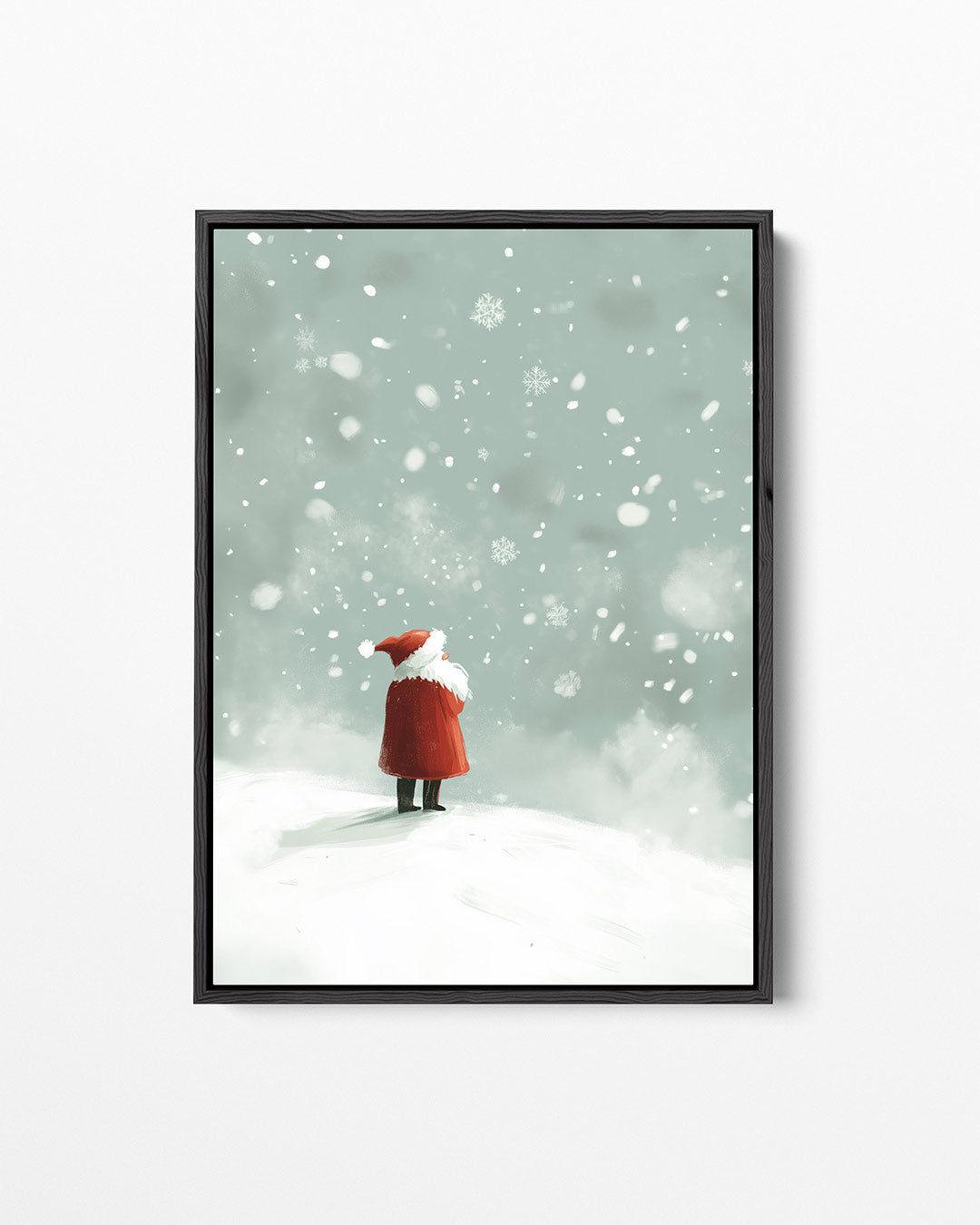 Winterse sfeer – staand wanddecoratie kunstwerk