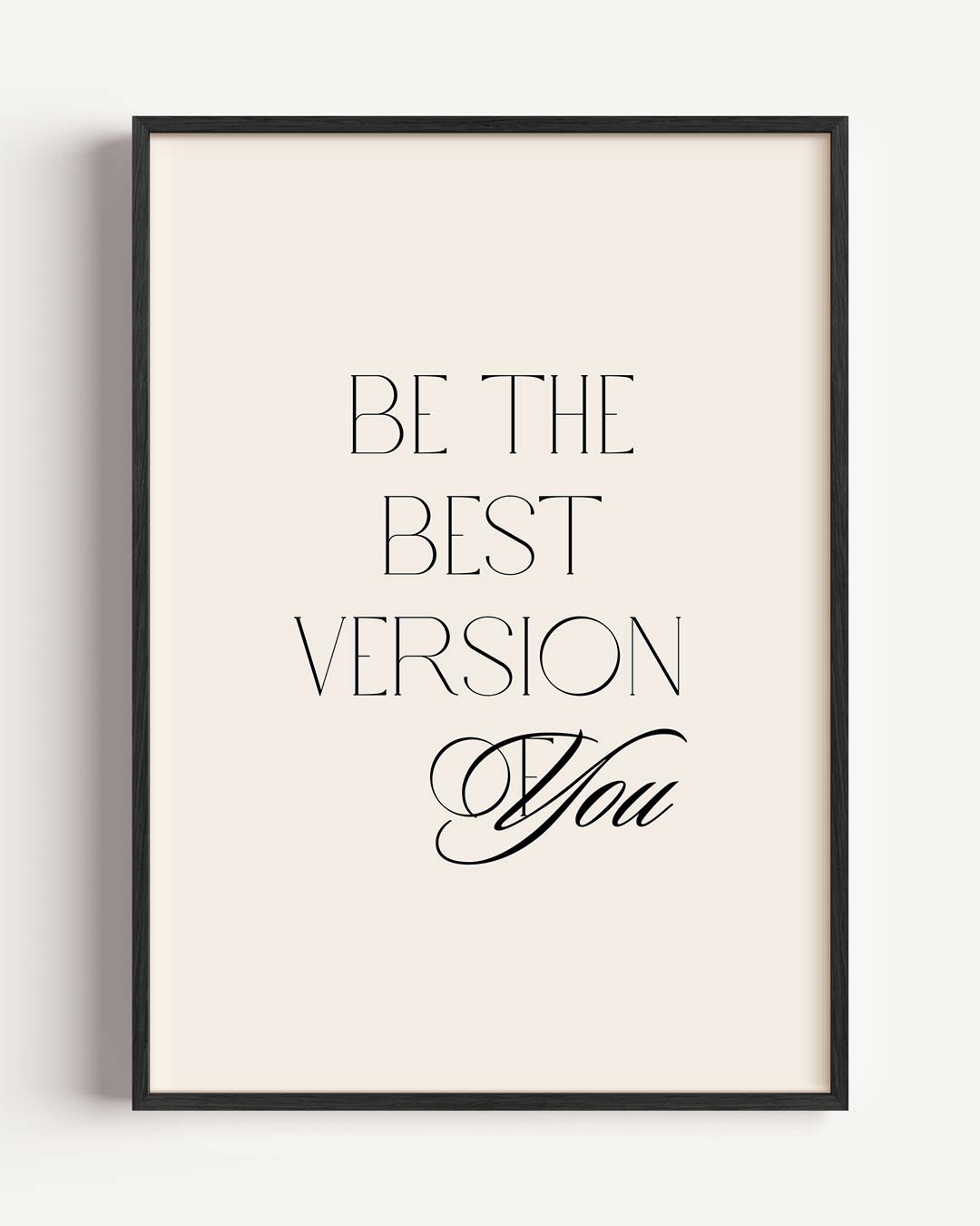 Inspirerende Motivatieposter – Popart en Streetart portret poster als wanddecoratie