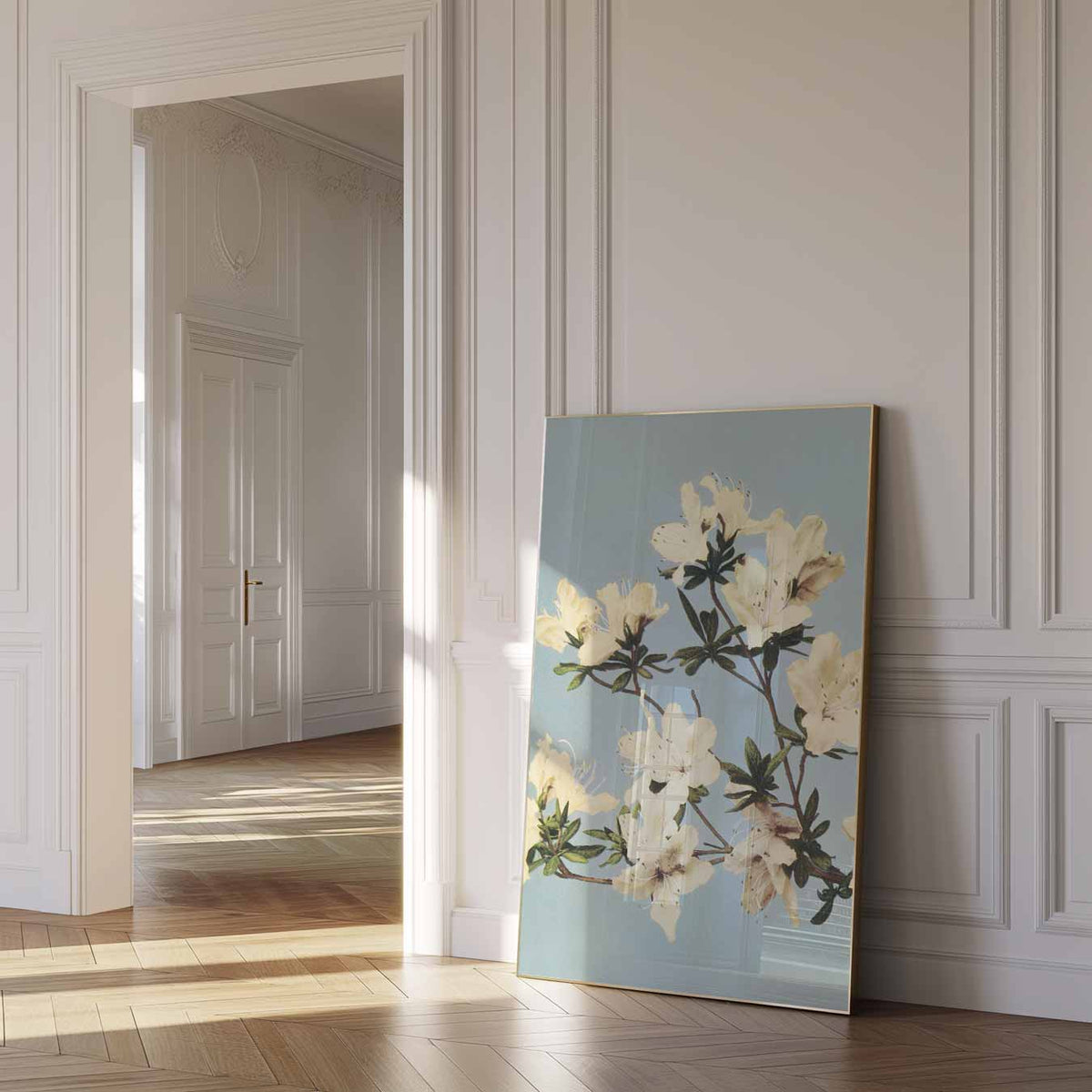 Bloesem Droom – urban poster in staand formaat