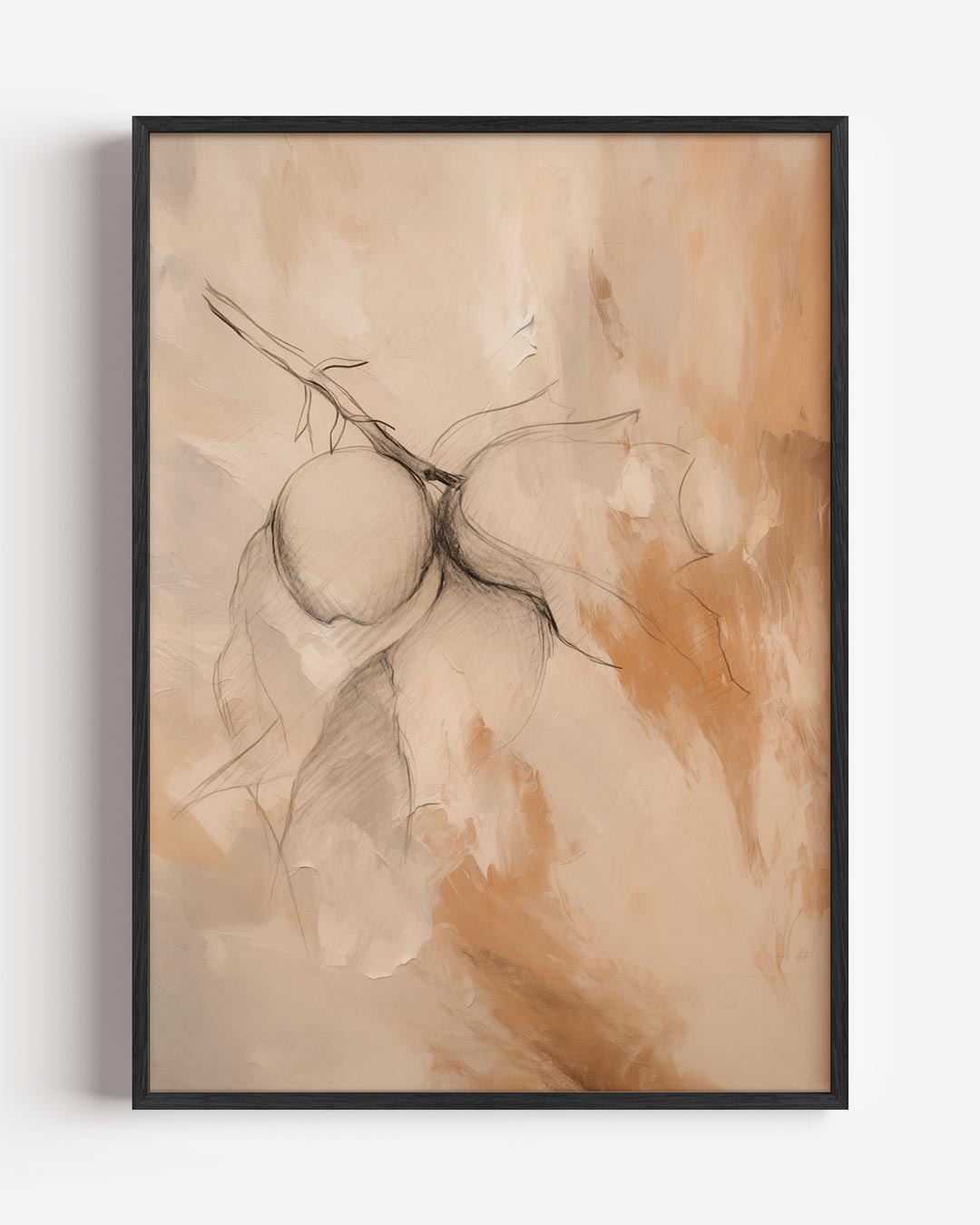 Perentak Illustratie – botanische portret poster als wanddecoratie