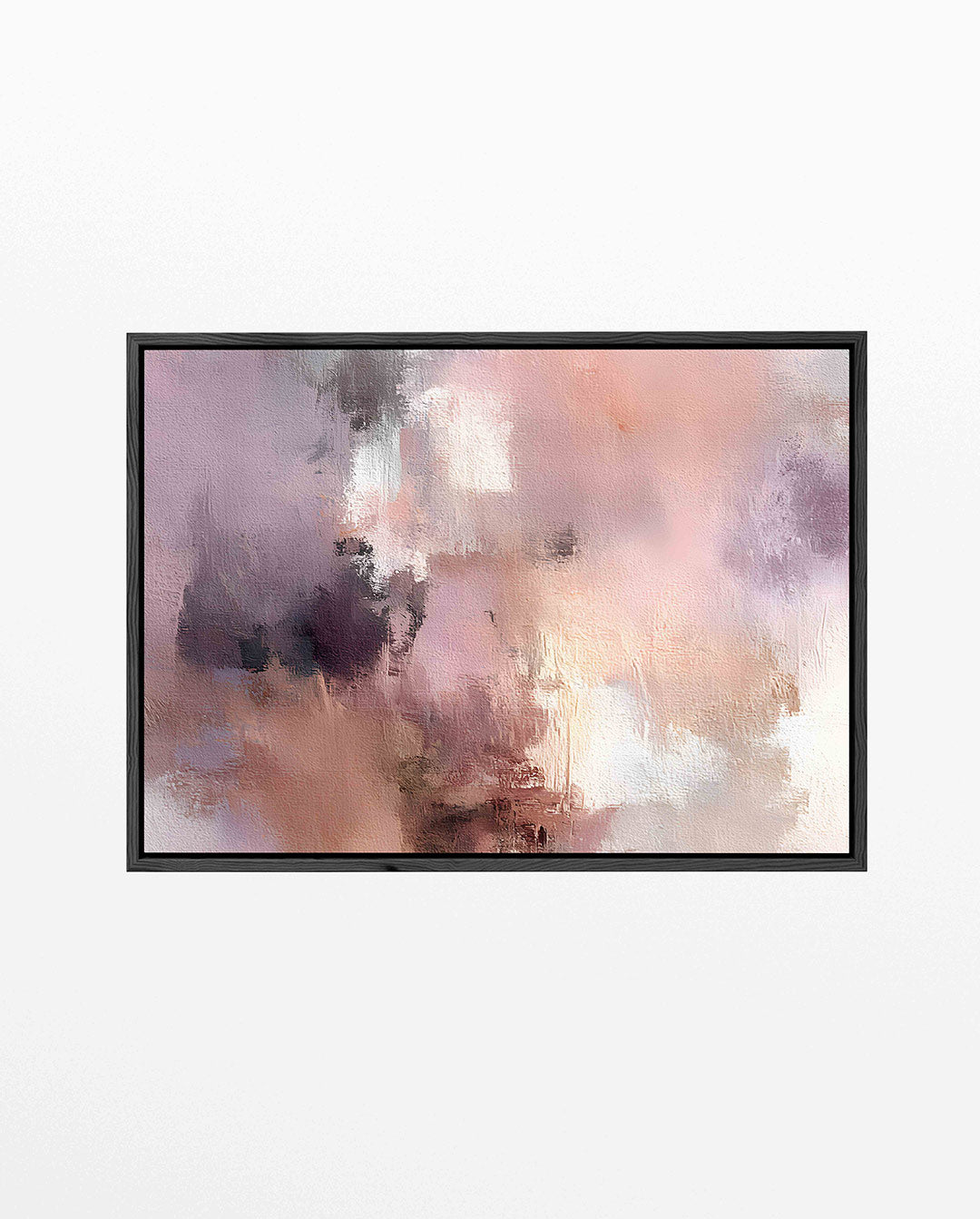 Vervaagde kleurencompositie – Overgangen – liggend abstract kunstwerk