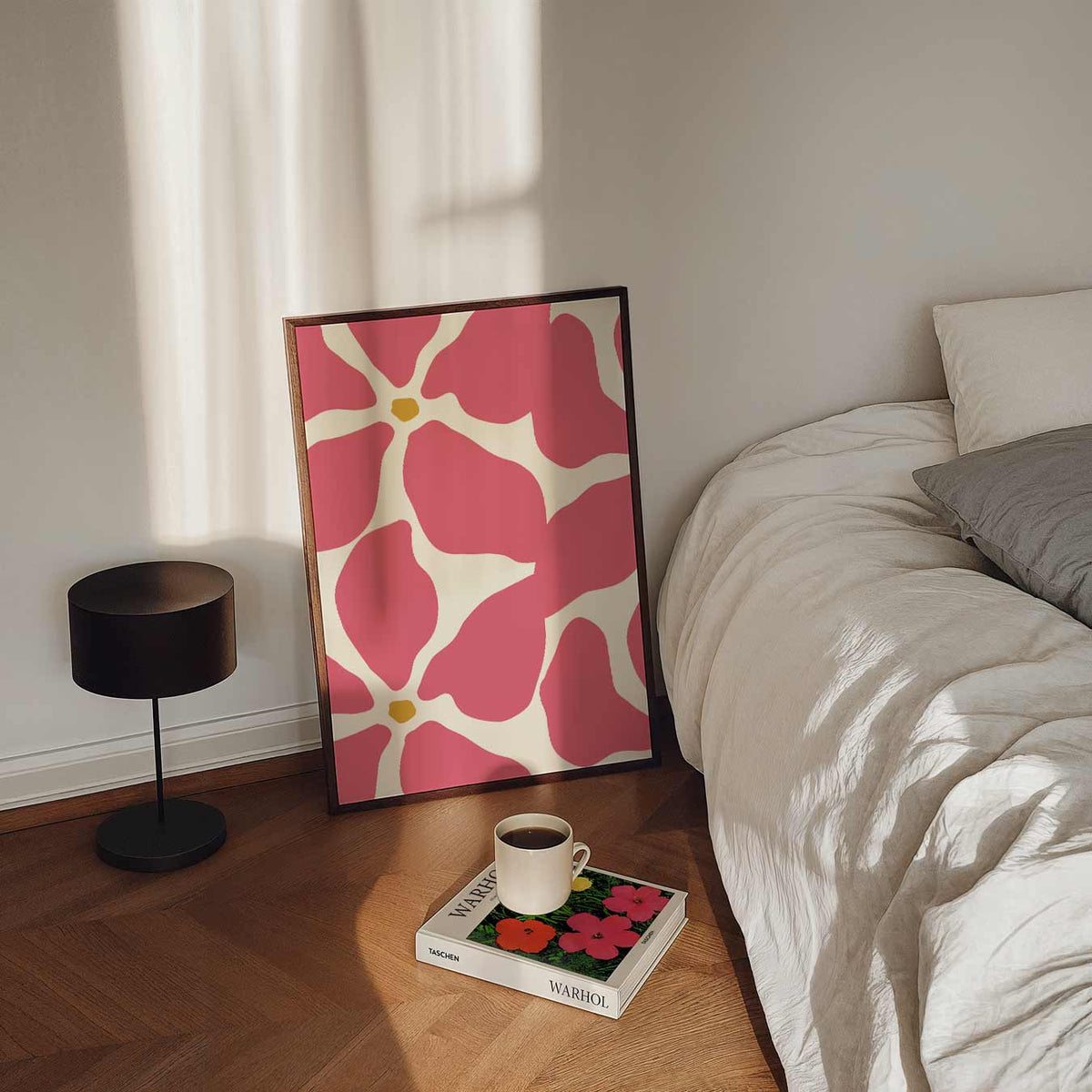 Bloemenpracht – staande bloemen wanddecoratie van WallArtistic