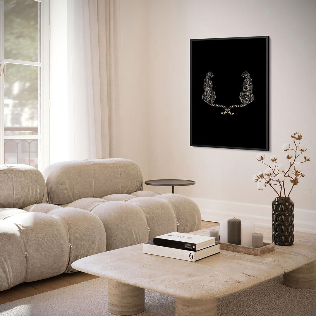 Abstract – staand wanddecoratie kunstwerk