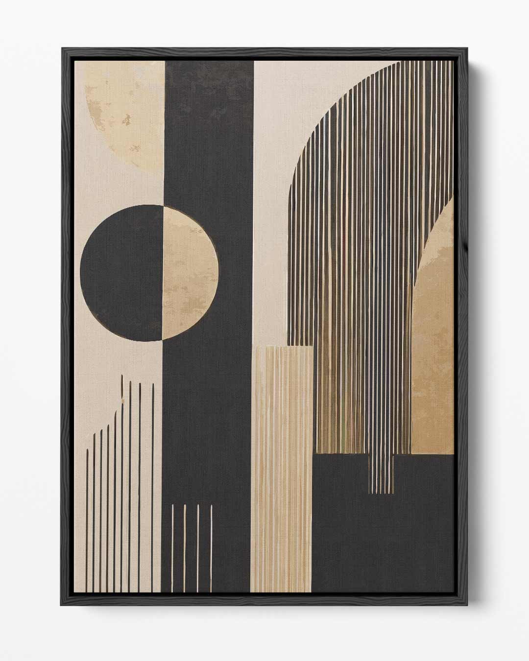 Modern Geometrisch Wandkunstwerk – portret kunstwerk als wanddecoratie