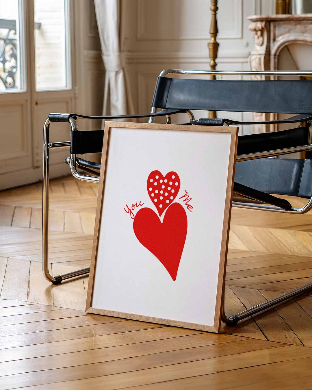 Liefdevolle Hartjes – zomer portret poster, afbeelding 7