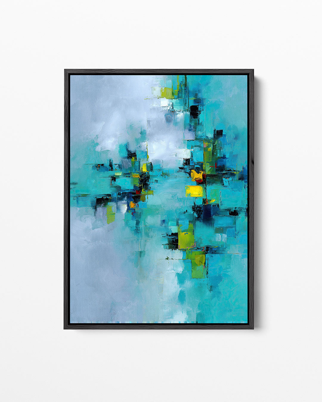 Kleurrijke compositie – staand wanddecoratie kunstwerk