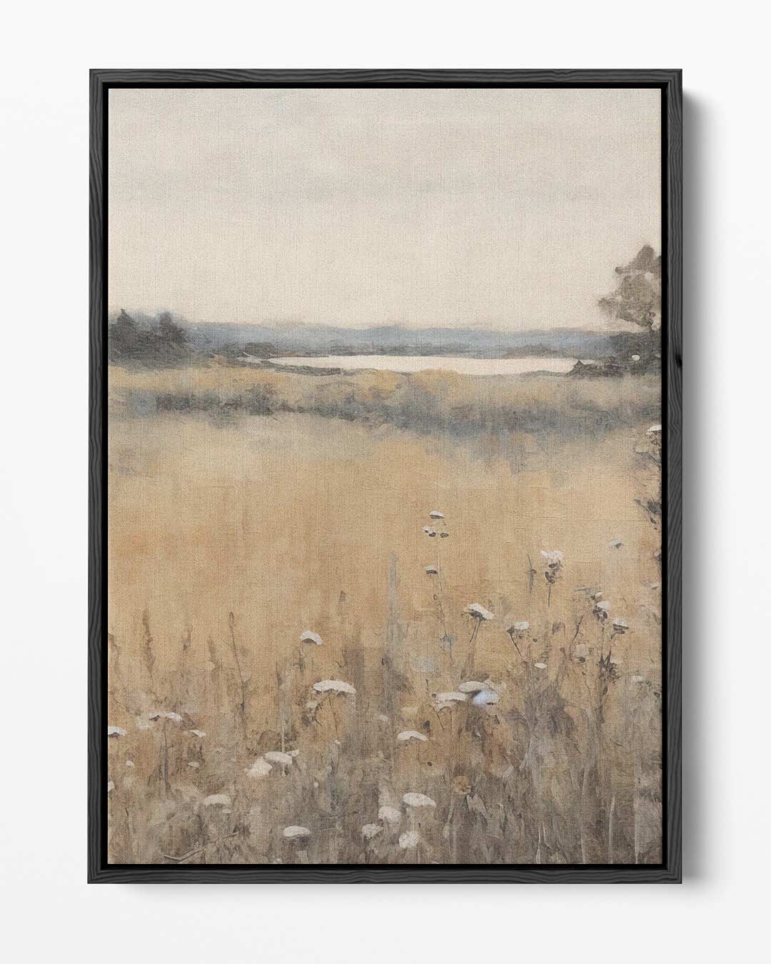 Rustieke Veldbloemen in de Herfst – portret kunstwerk als wanddecoratie