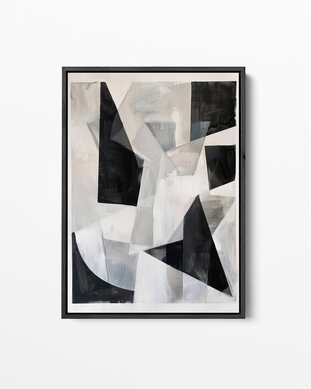 Geometrische vormen – staand wanddecoratie kunstwerk