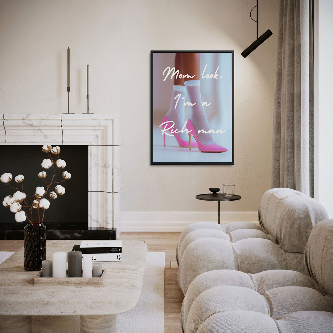 Schoenen – staand wanddecoratie kunstwerk