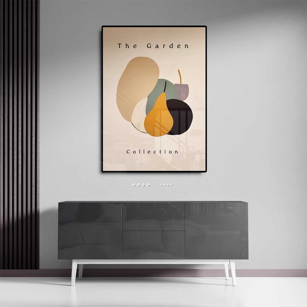 Organische Vormen in de Tuin – staand kunstwerk voor modern interieur