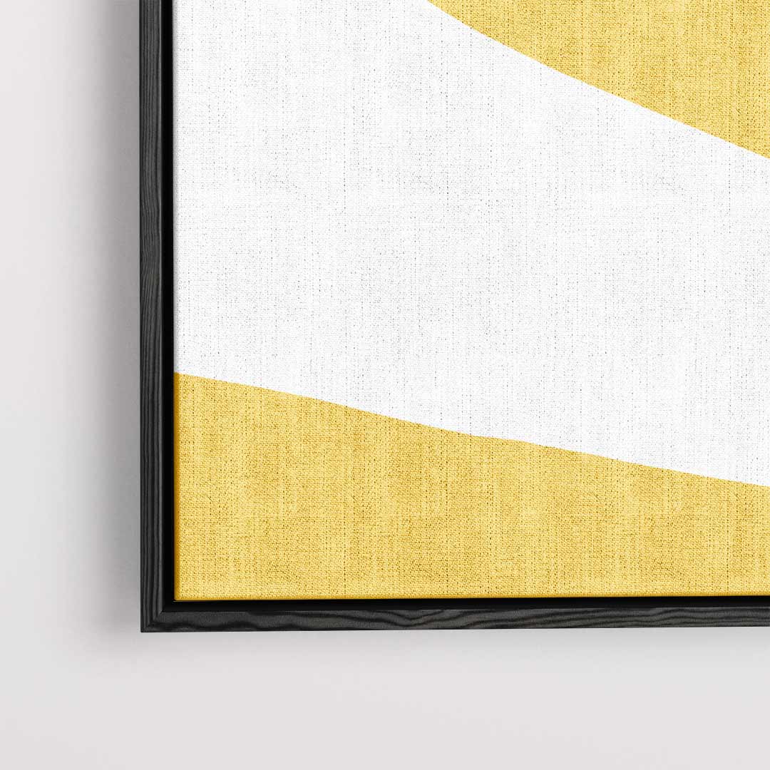 Zonnige Kronkelingen – dibond kunstwerk als wanddecoratie