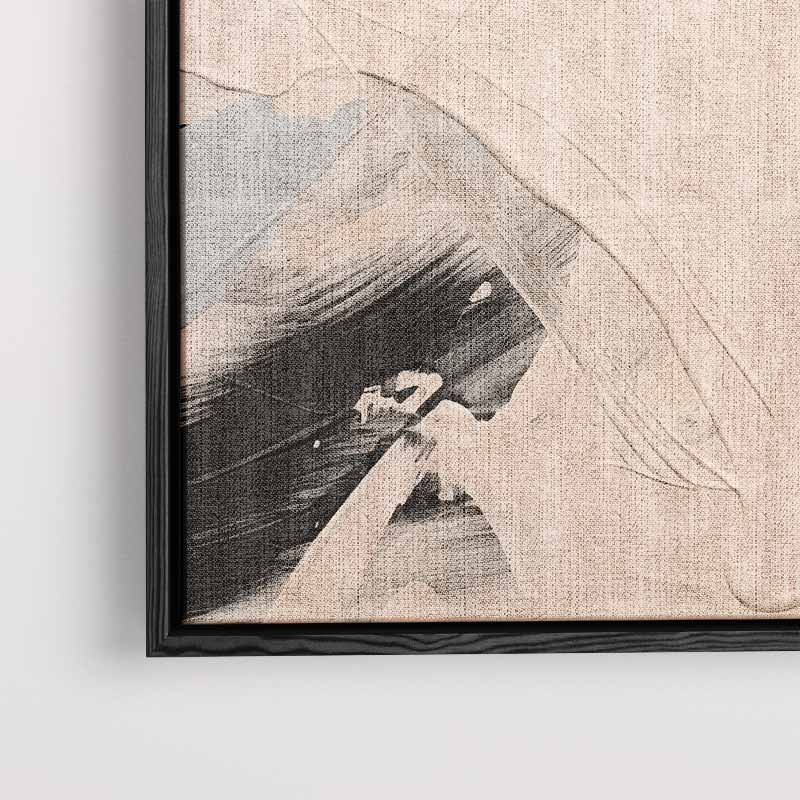 Kleurrijke Expressie op Canvas – staand kunstwerk voor modern interieur