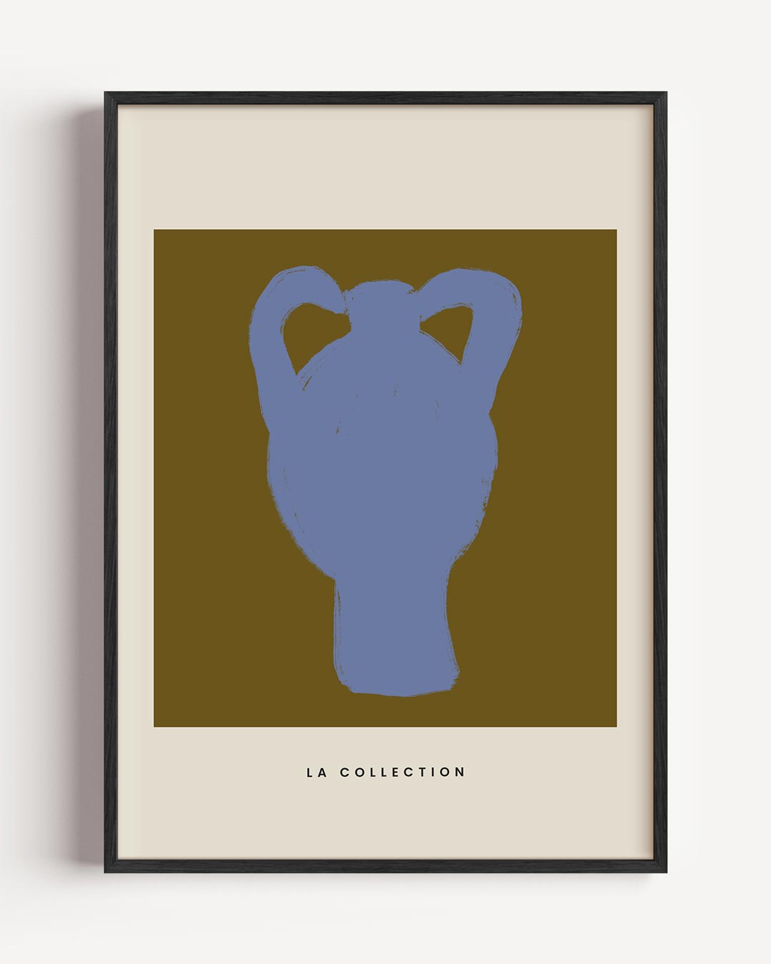 Stijlvolle Amfora Illustratie – boheme portret poster als wanddecoratie