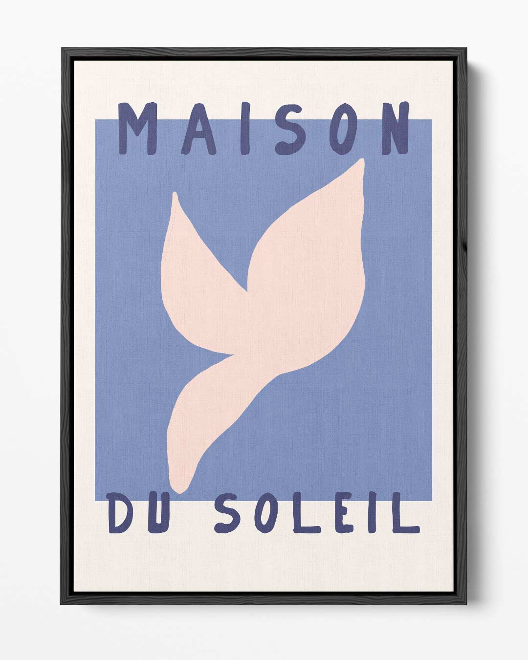 Maison Du Soleil Kunstposter – portret kunstwerk als wanddecoratie