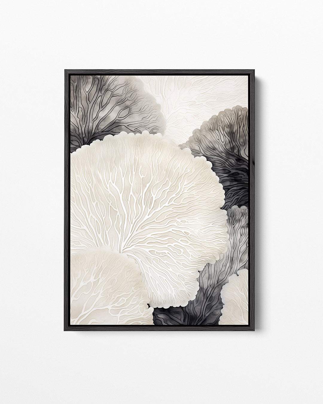 Organische lijnen – staand wanddecoratie kunstwerk