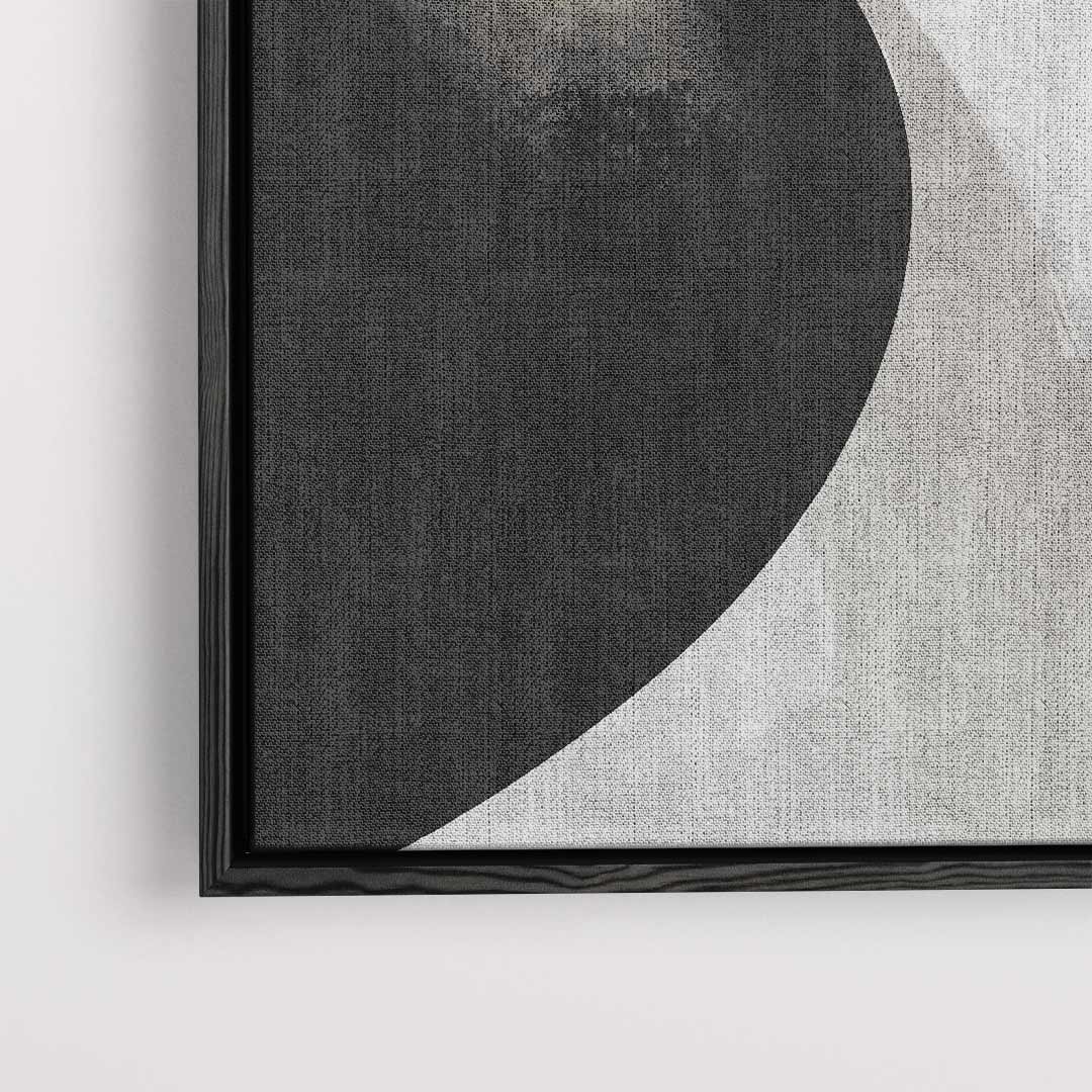 Stijlvolle Abstracte Vormen – dibond kunstwerk als wanddecoratie