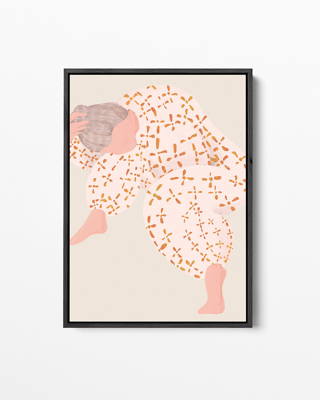 Vloeiende vormen – staand wanddecoratie kunstwerk