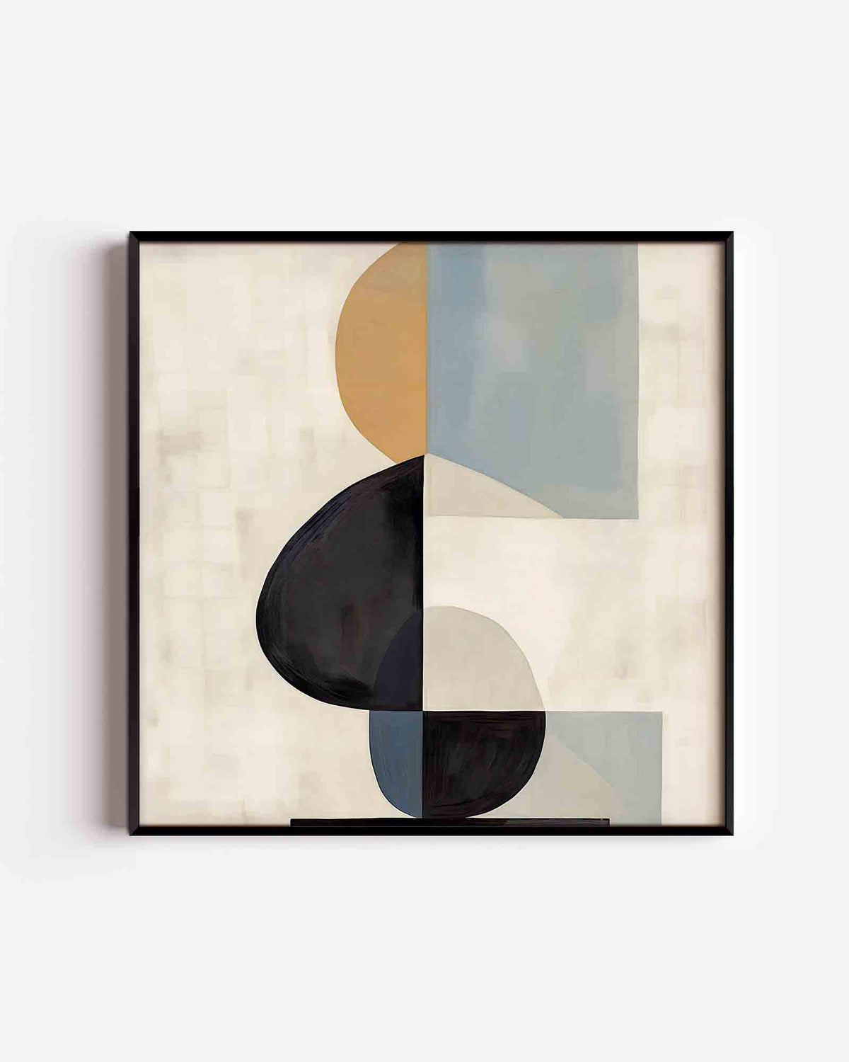 Abstracte vormen – abstracte vierkante poster als wanddecoratie