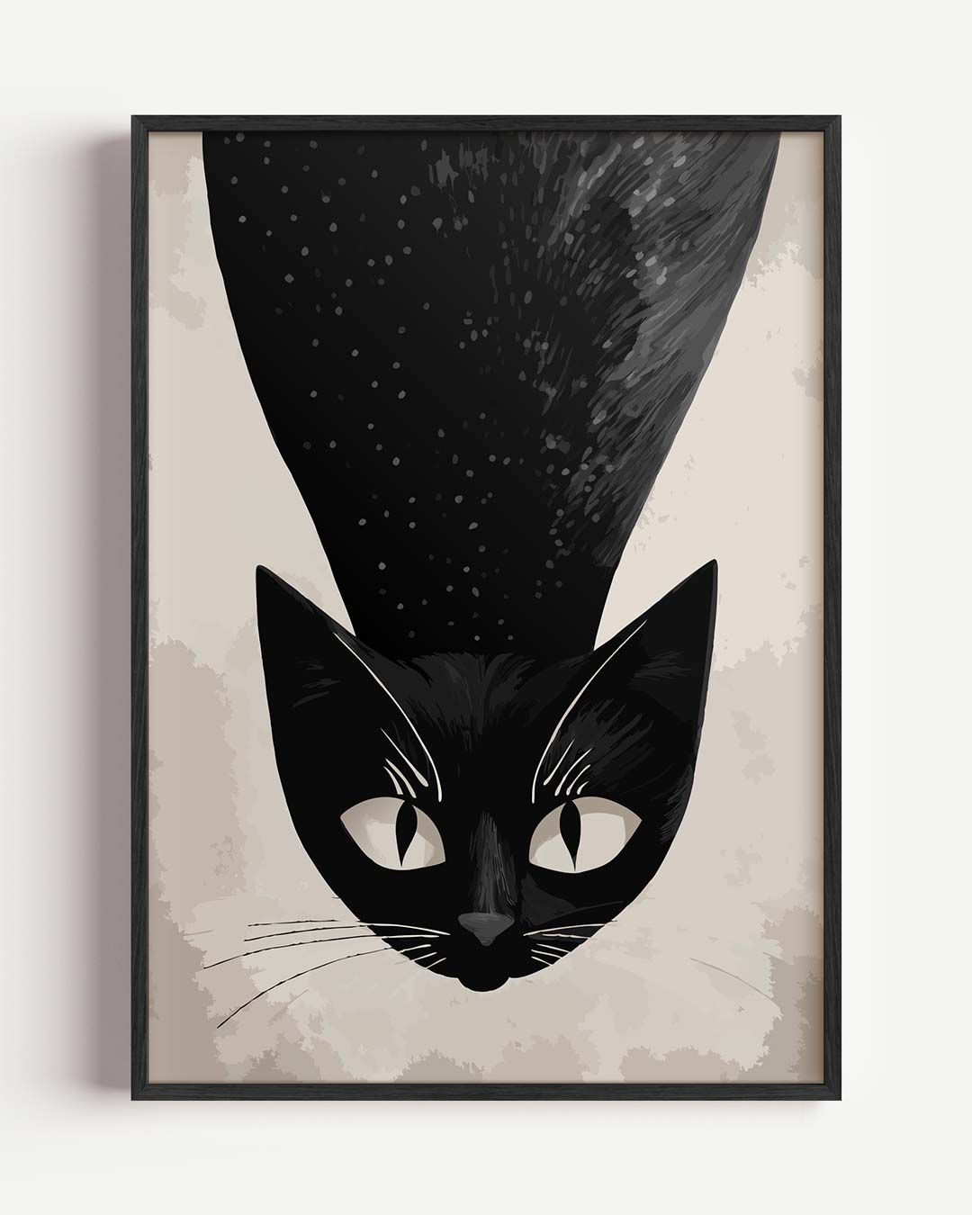 Stijlvolle Kattenposter – dieren portret poster als wanddecoratie