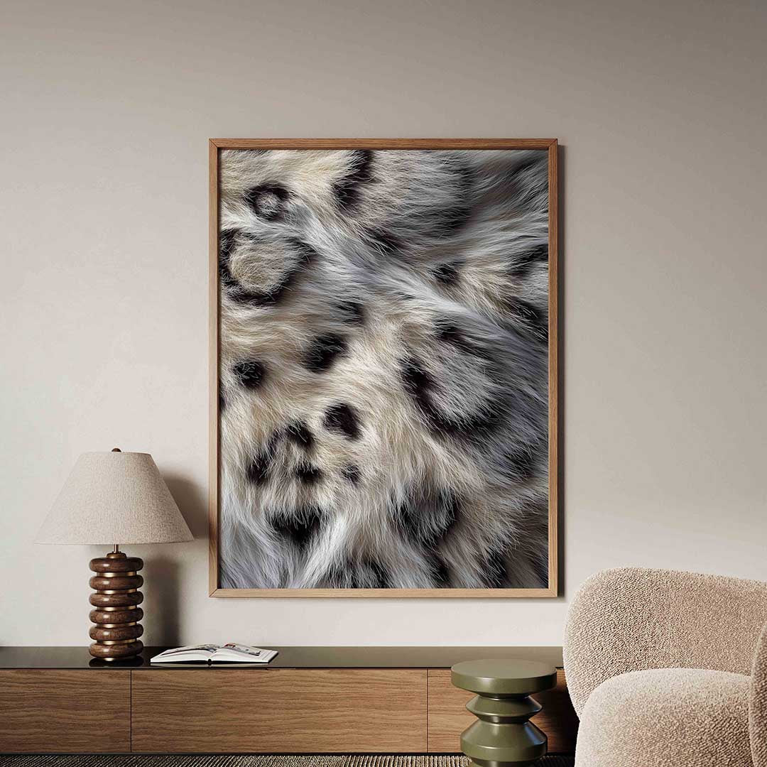 Dierenprint vacht – safari poster in staand formaat