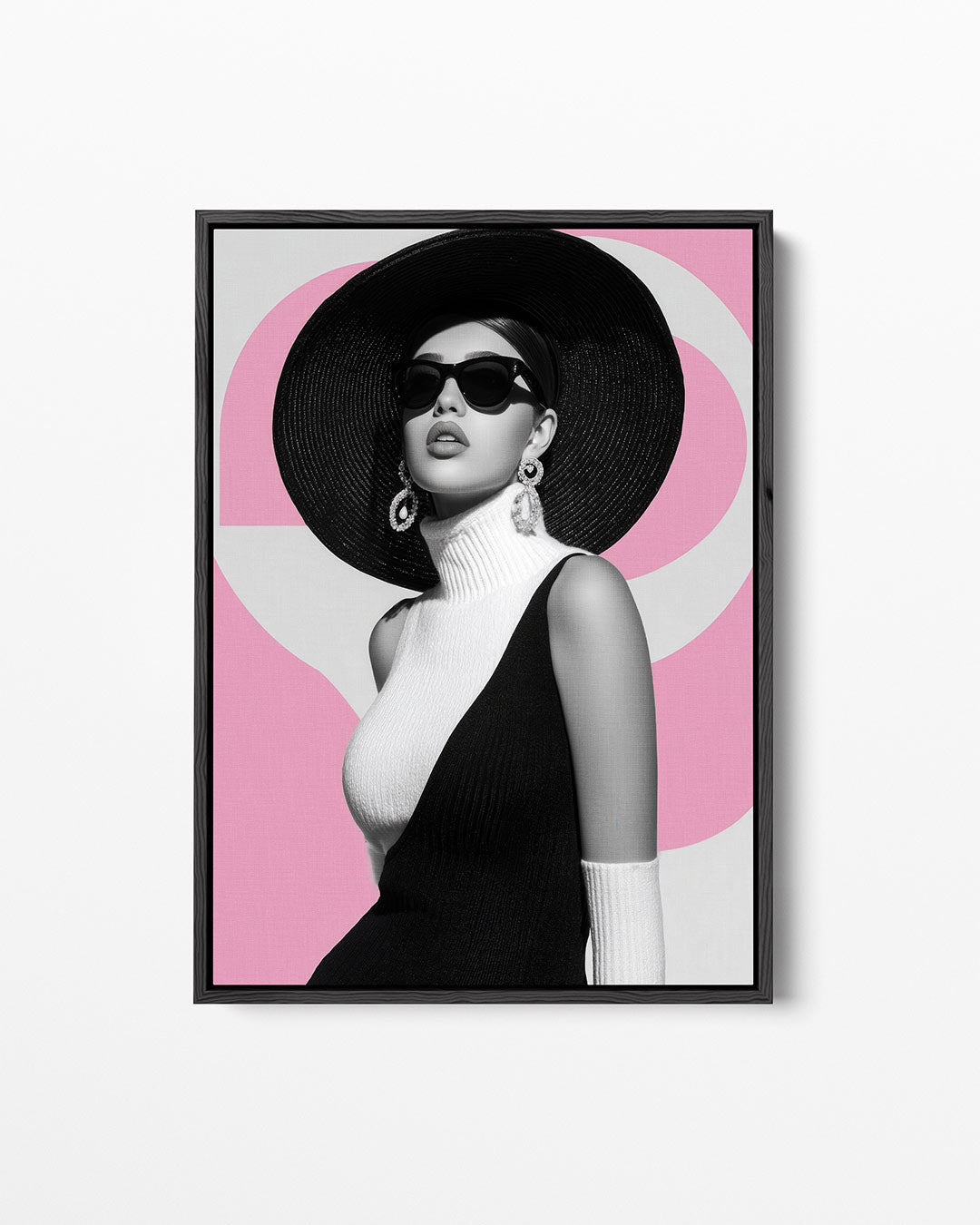 Stijlvolle elegantie – staand wanddecoratie kunstwerk