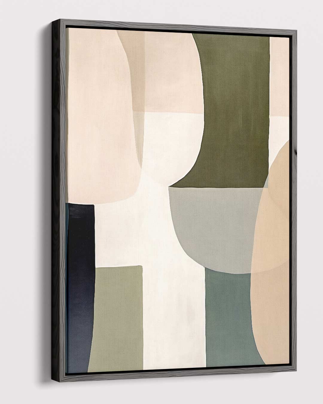 Geometrische Harmonie – dibond kunstwerk als wanddecoratie