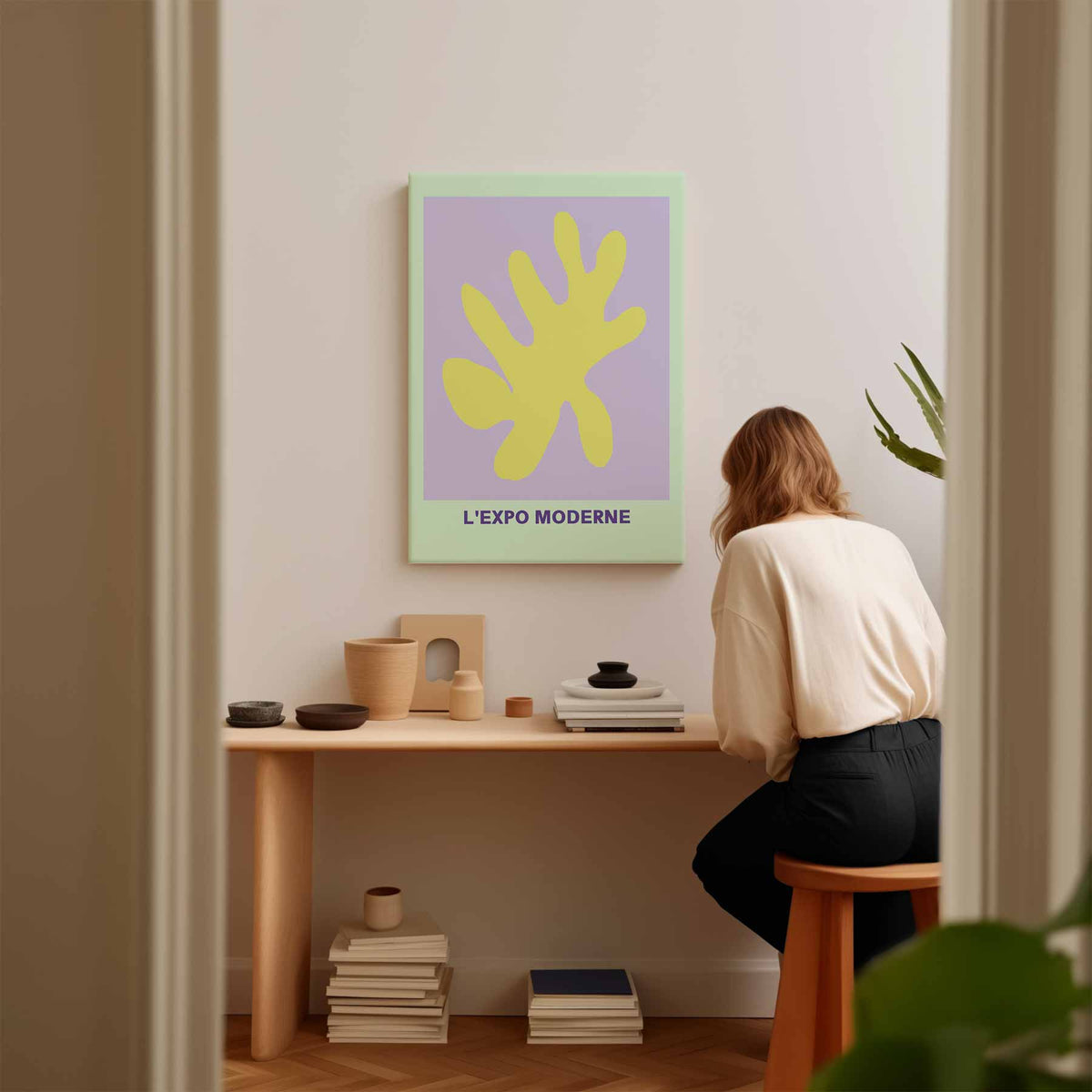 Modern Wonder – staand kunstwerk voor modern interieur