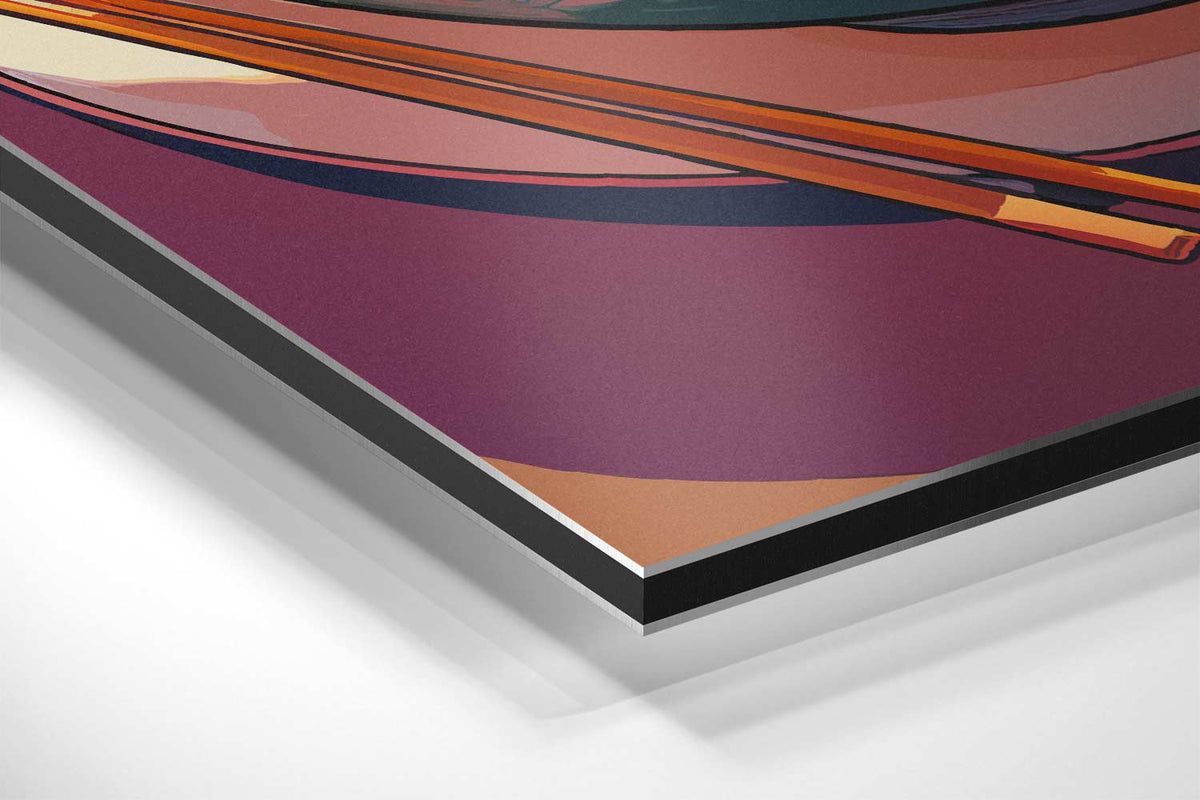 Levende Ramen Kom – canvas kunstwerk als wanddecoratie
