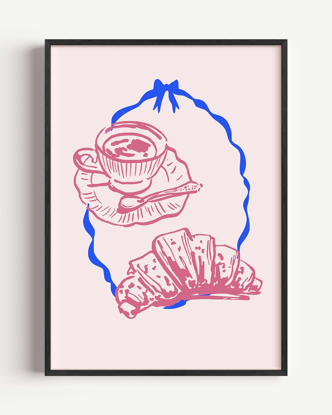 Ontbijt Dromen – keuken portret poster als wanddecoratie